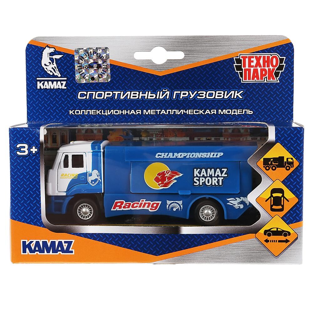 

Машина металлическая KAMAZ, Технопарк SB-16-74-A-WB