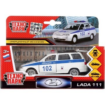 Машина металлическая LADA, Технопарк SB-