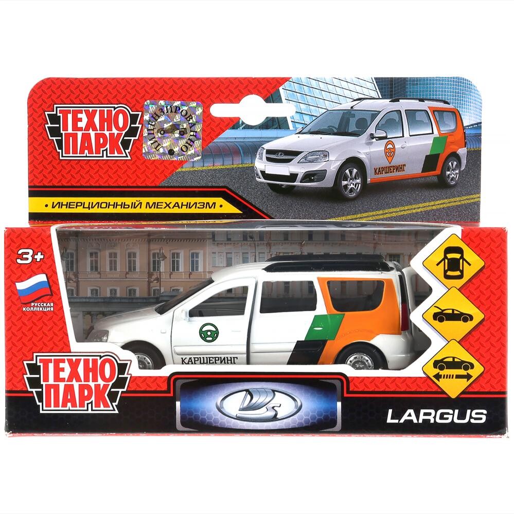 

Машина металлическая LADA, Технопарк SB-16-47-CS-WB