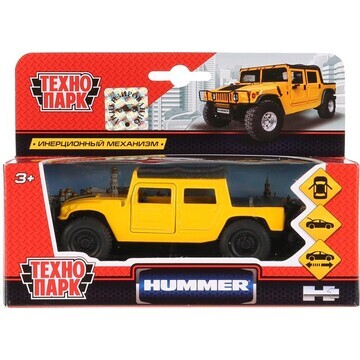 Машина металлическая HUMMER, Технопарк S