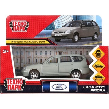 Машина металлическая LADA, Технопарк PRI