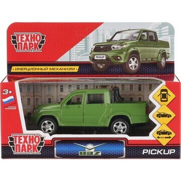 Машина металлическая UAZ, Технопарк PICK