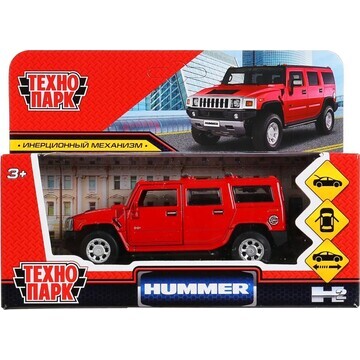 Машина металлическая HUMMER, Технопарк H