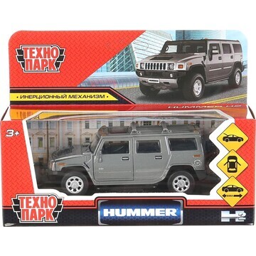 Машина металлическая HUMMER, Технопарк H