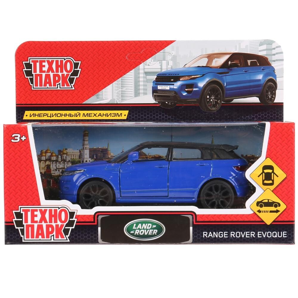 Машина металлическая LAND ROVER, Технопарк EVOQUE-BU, Технопарк