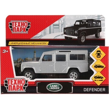 Машина металлическая LAND ROVER, Технопа