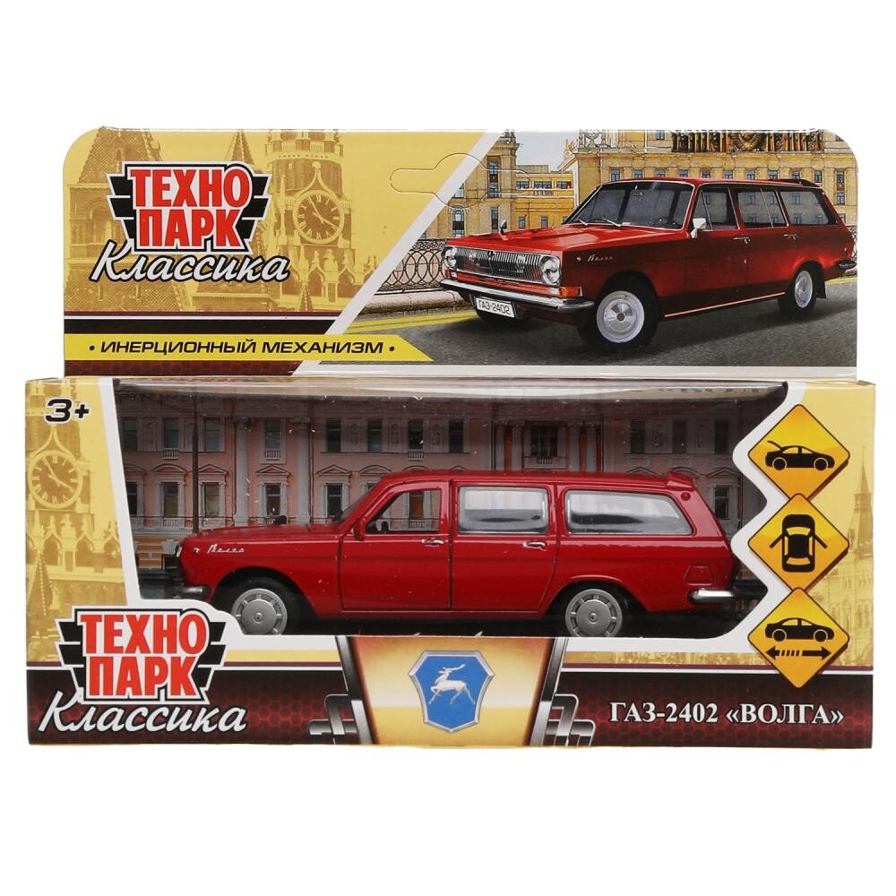 

Машина металлическая ГАЗ, Технопарк 2402-12-RD