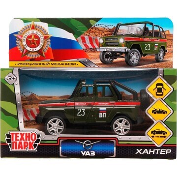 Машина металлическая UAZ, Технопарк HUNT