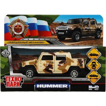 Машина металлическая HUMMER, Технопарк H