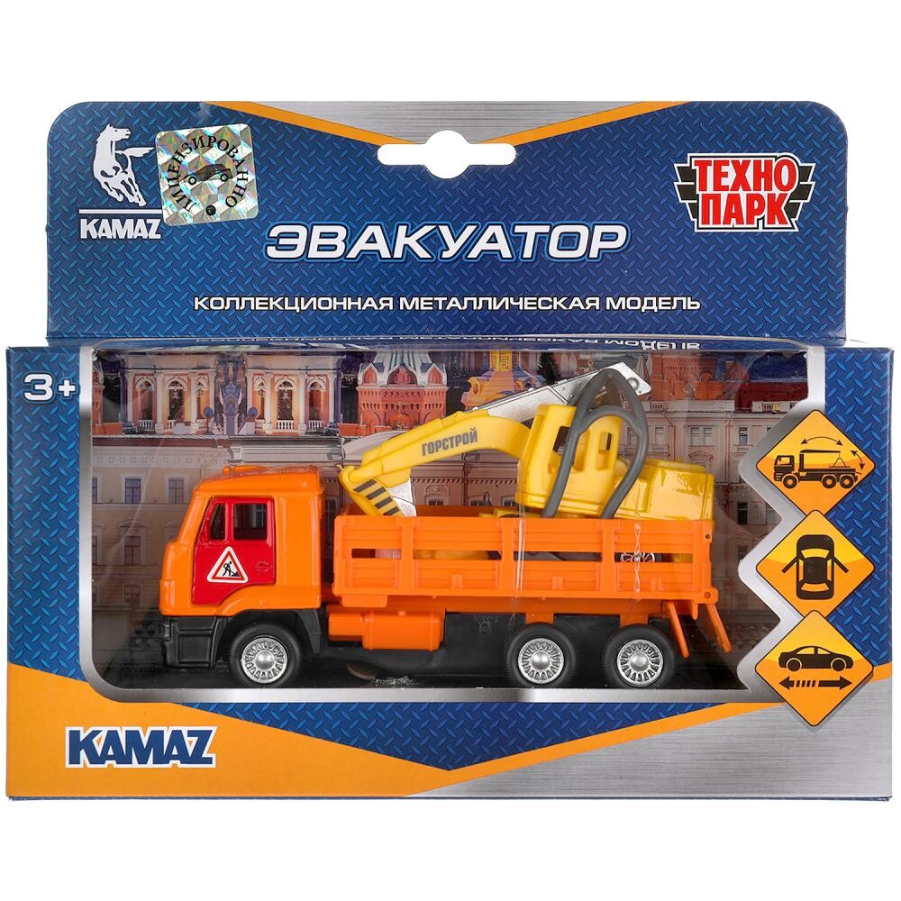 

Набор металлических машин KAMAZ, Технопарк SB-19-29-B-WB