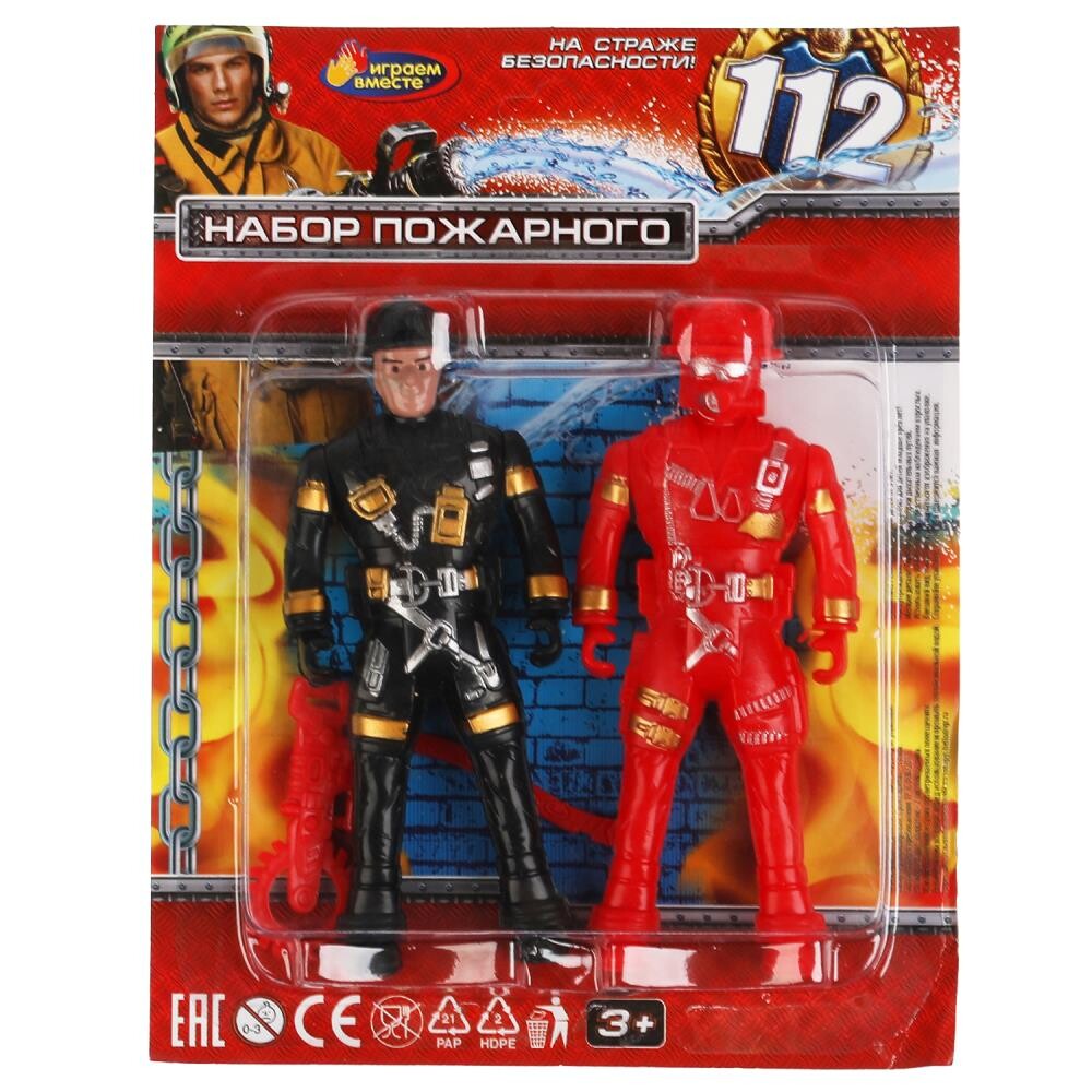 

Набор с солдатиками ИГРАЕМ ВМЕСТЕ A1393401C-R, Красный;черный