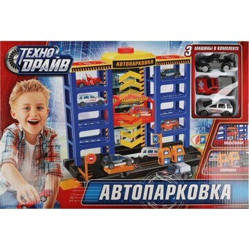 Игровой набор парковка ТЕХНОДРАЙВ 1012I1
