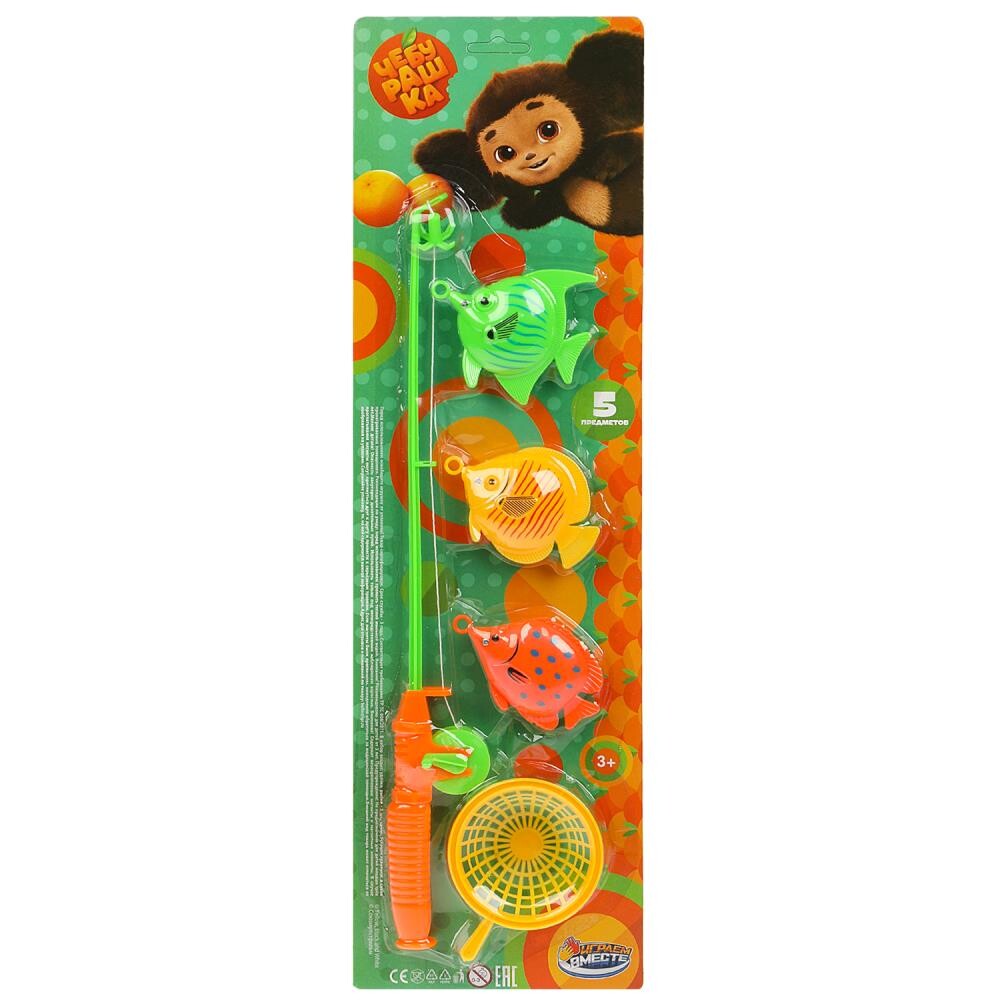 

Игра рыбалка Чебурашка, ИГРАЕМ ВМЕСТЕ B2248032-R, Разноцветный