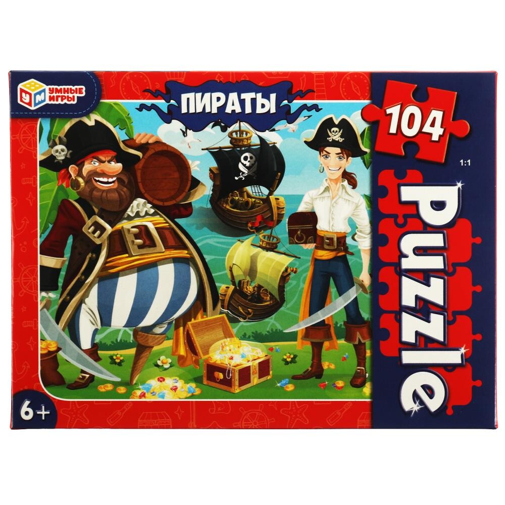 

Пазл настольный Умные игры 4680107961334, Разноцветный