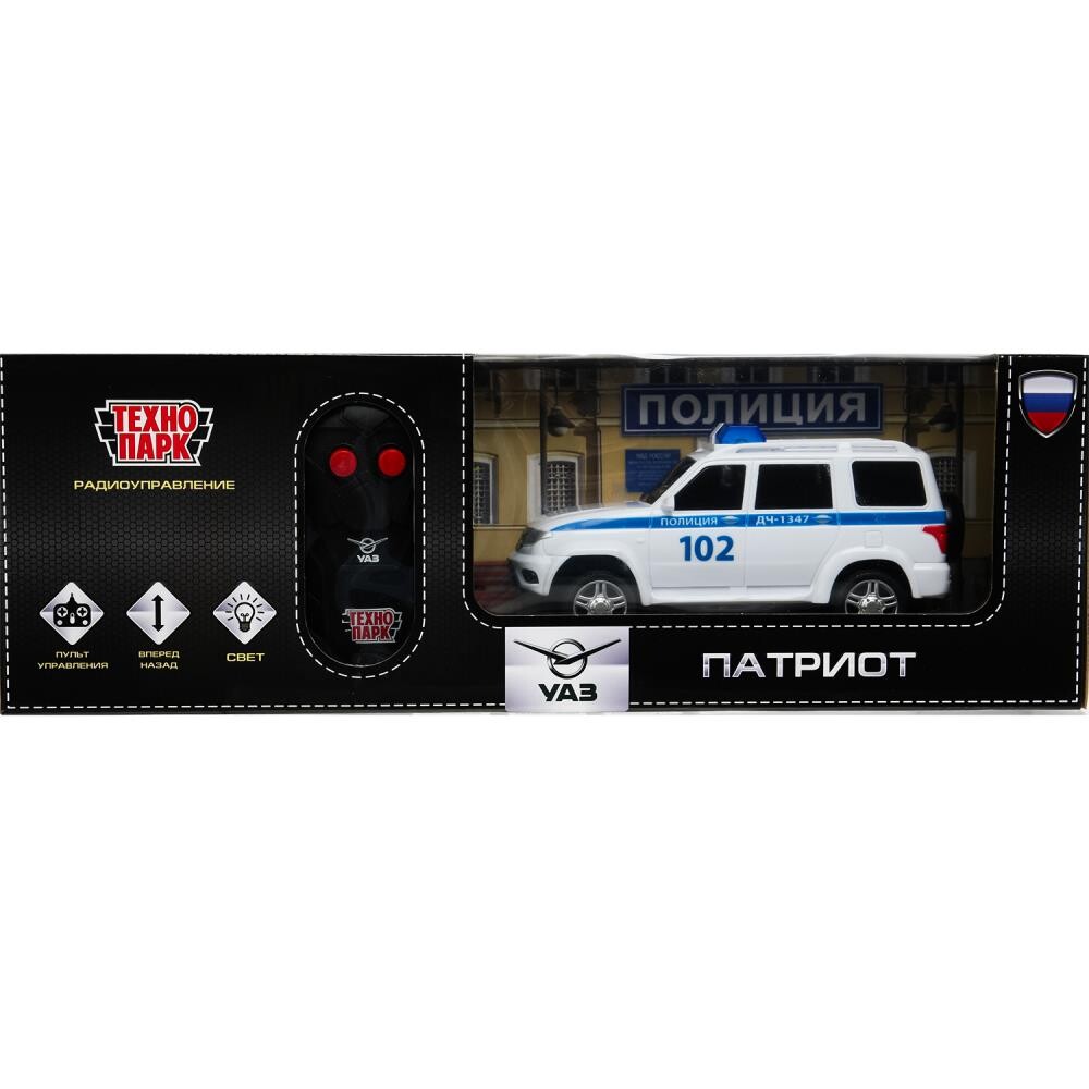 Машина радиоуправляемая Технопарк PATRIOT-15RCPOL-WH Технопарк 1090₽