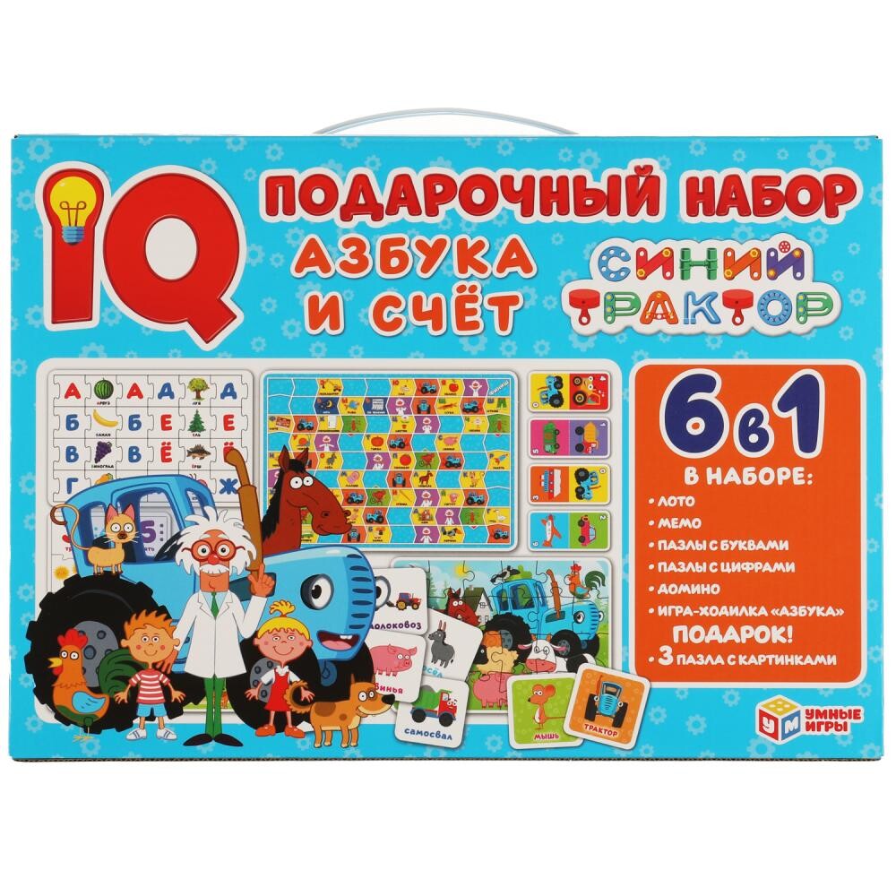 

Игра настольная Синий ТРАКТОР, Умные игры 4680107928016