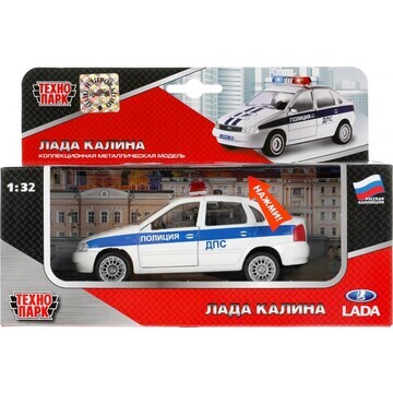 Машина металлическая LADA, Технопарк CT1