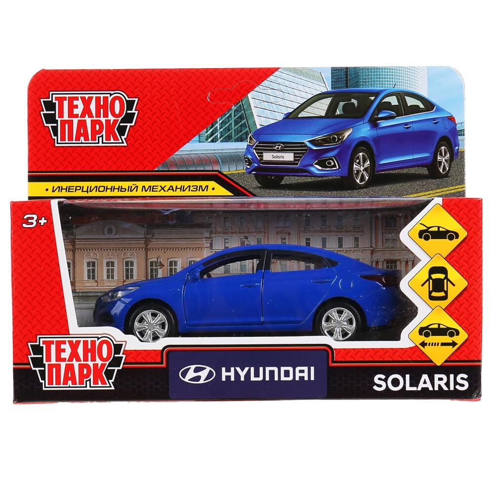 

Машина металлическая HYUNDAI, Технопарк SOLARIS2-12-BU, Синий
