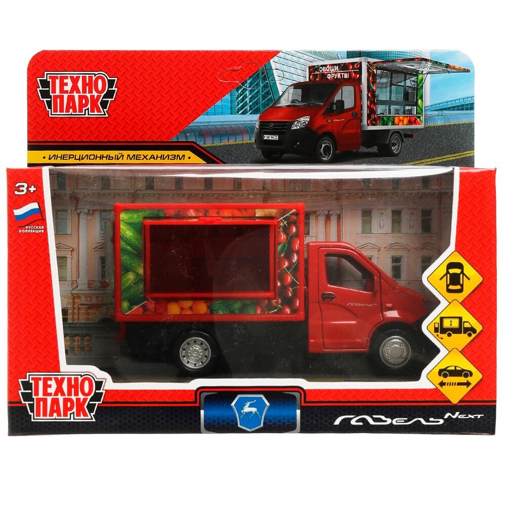 

Машина металлическая ГАЗЕЛЬ, Технопарк NEXTSHOP-15-FRU