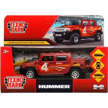 Машина металлическая HUMMER, Технопарк H