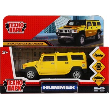 Машина металлическая HUMMER, Технопарк H