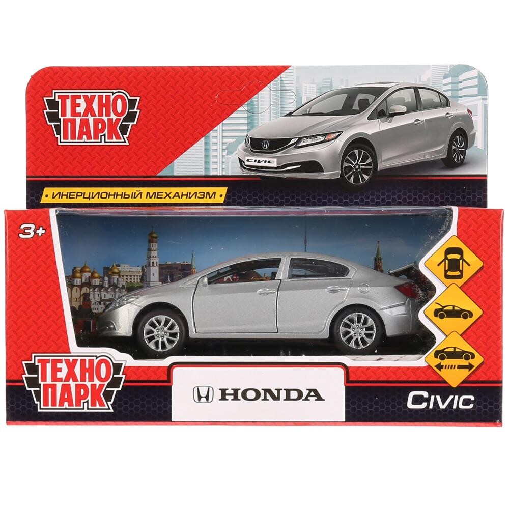 

Машина металлическая HONDA, Технопарк CIVIC-SL