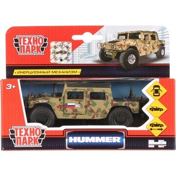 Машина металлическая HUMMER, Технопарк S