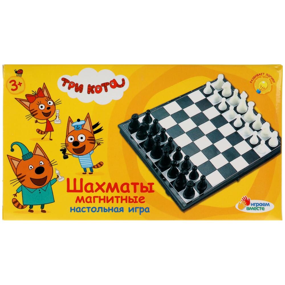 Игра настольная логическая Три Кота, ИГРАЕМ ВМЕСТЕ ZY501598-R3