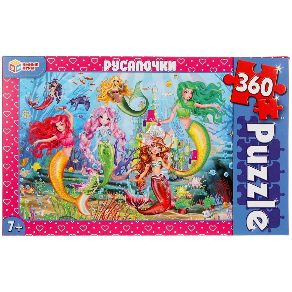 

Пазл настольный Умные игры 4680107915672, Разноцветный