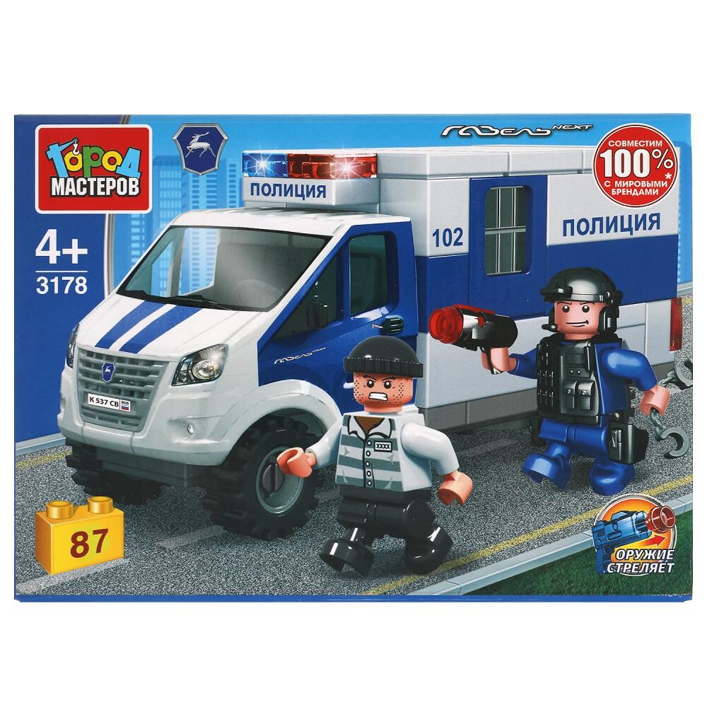 

Конструктор ПОЛИЦИЯ Группа ГАЗ, Город мастеров 3178-KK