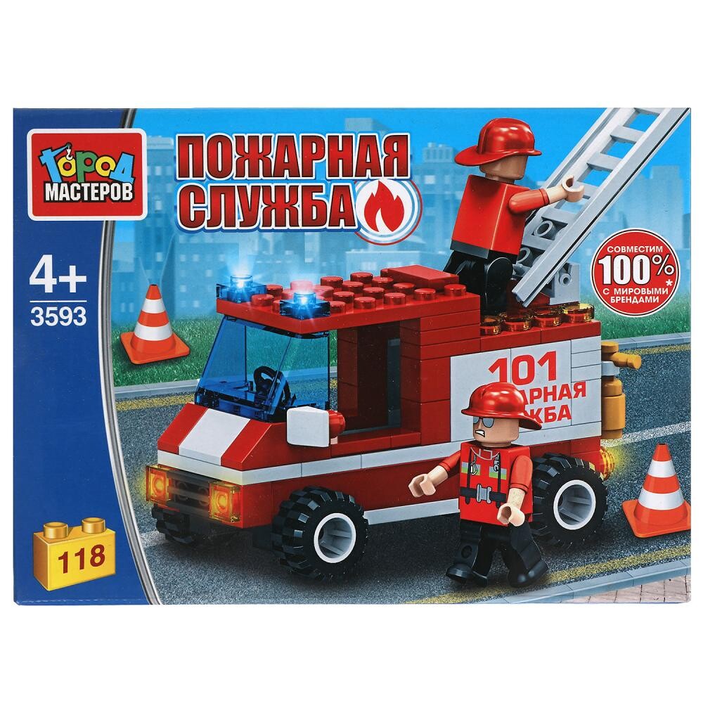 

Конструктор пожарные Город мастеров 3593-UU