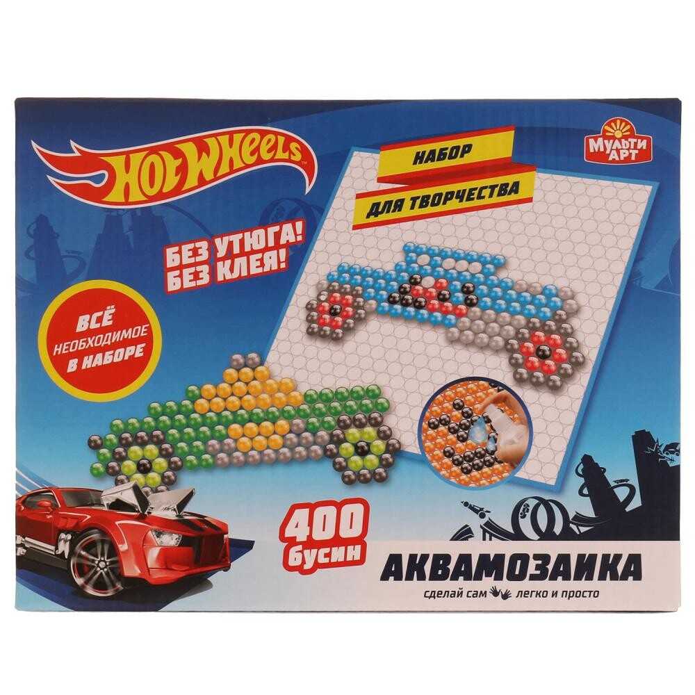 

Набор для творчества ХОТ ВИЛС, МУЛЬТИ АРТ AQUABEADS400-HW1, Разноцветный