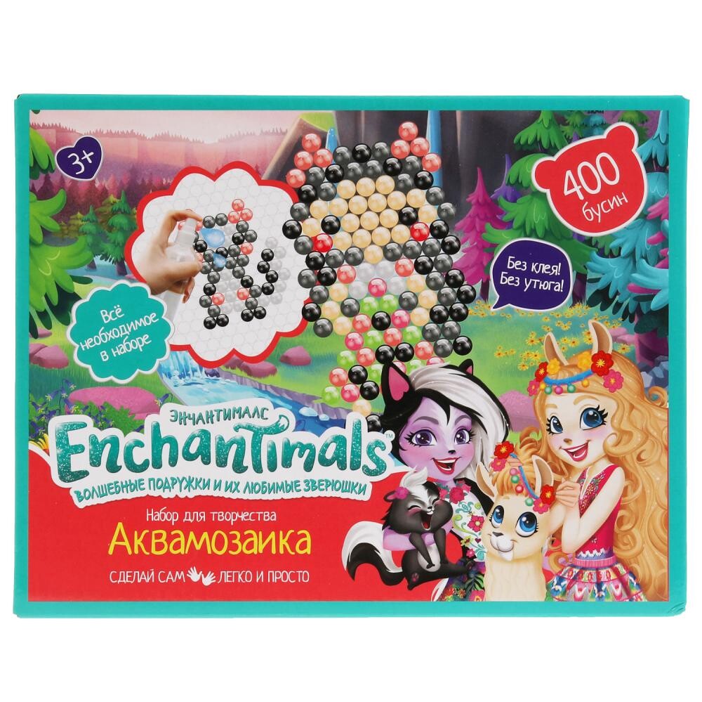 

Набор для творчества ЭНЧЕНТИМАЛС, МУЛЬТИ АРТ AQUABEADS400-EN4, Разноцветный