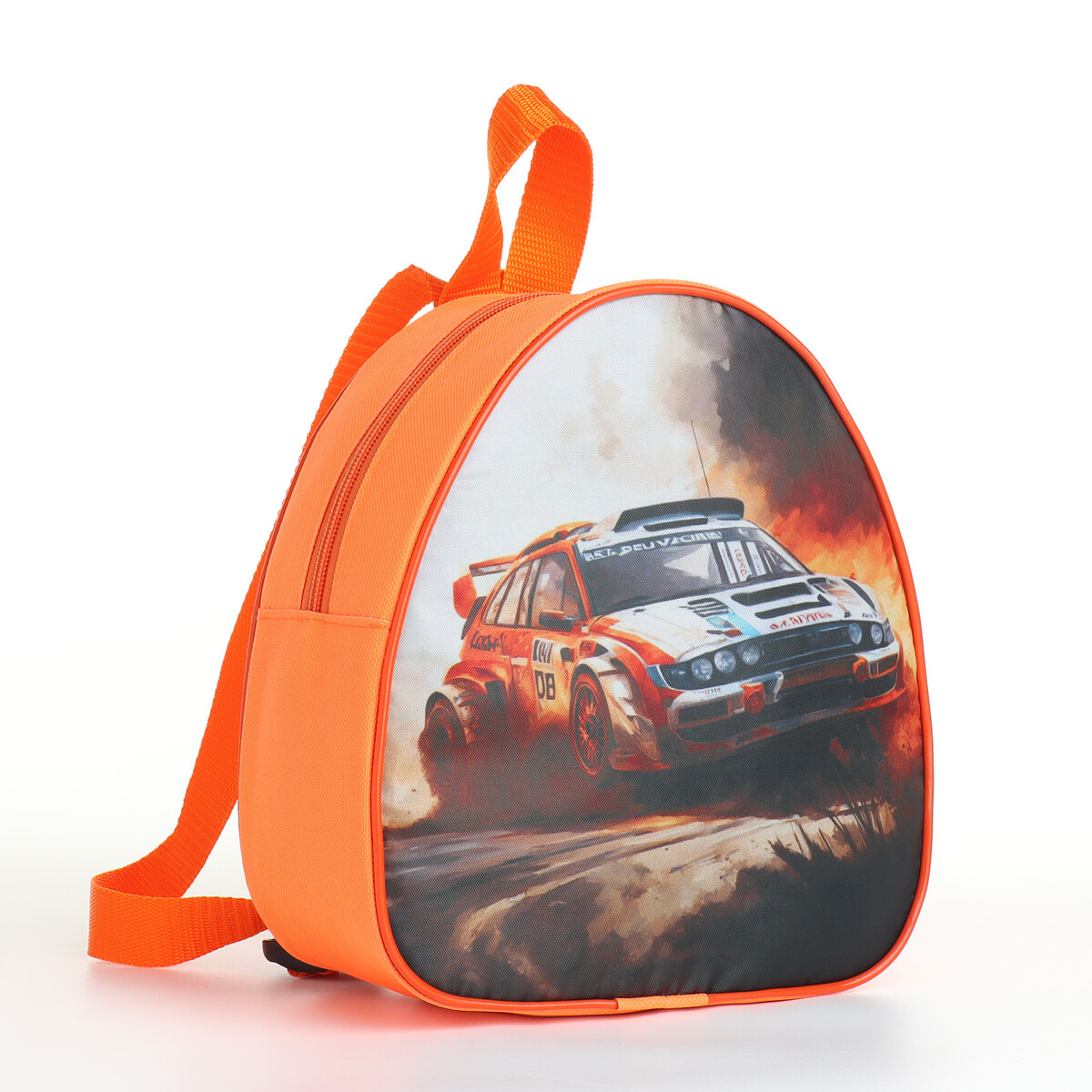 Рюкзак детский на молнии, цвет оранжевый Выбражулька