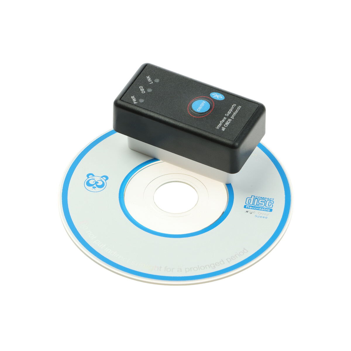 Адаптер для диагностики авто elm327 obd 2, bluetooth, версия 1.5