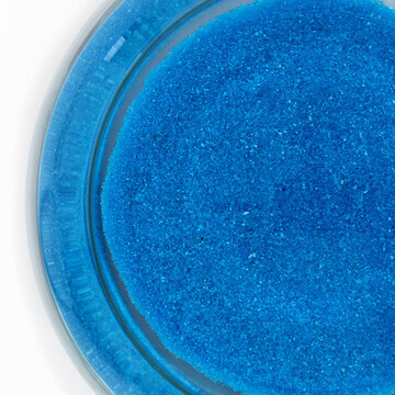 Песок кварцевый (0,1-0,2 мм) синий, 800 