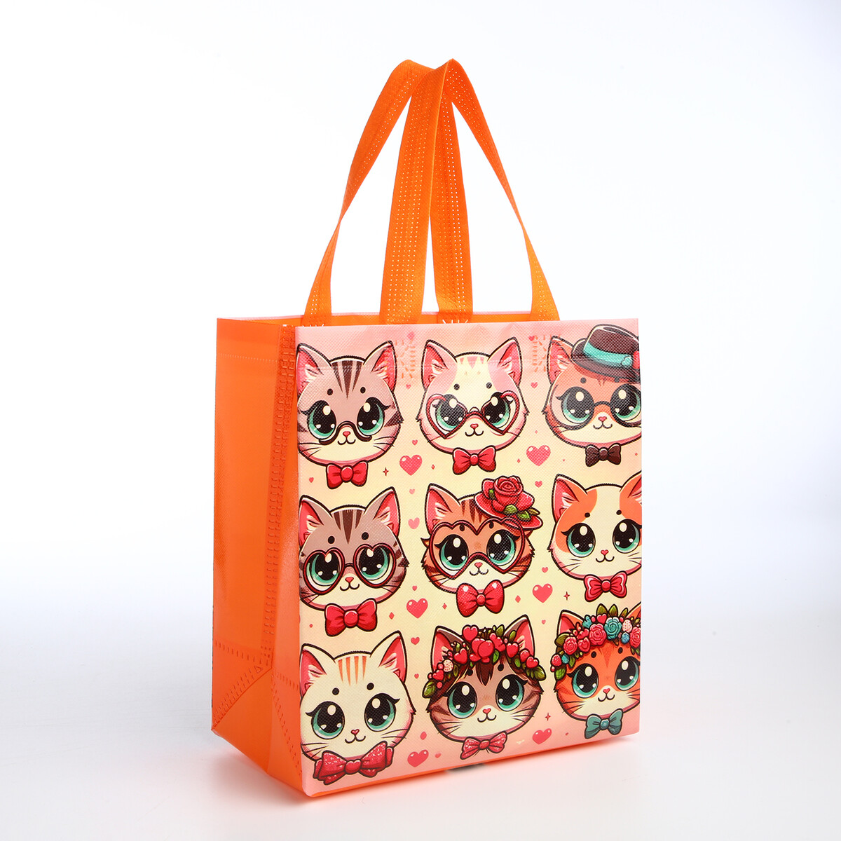 

Сумка детская без застежки, цвет оранжевый