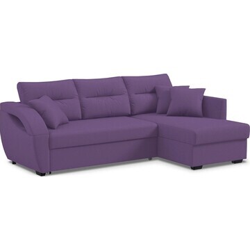 Угловой диван Берлин фиолетовый