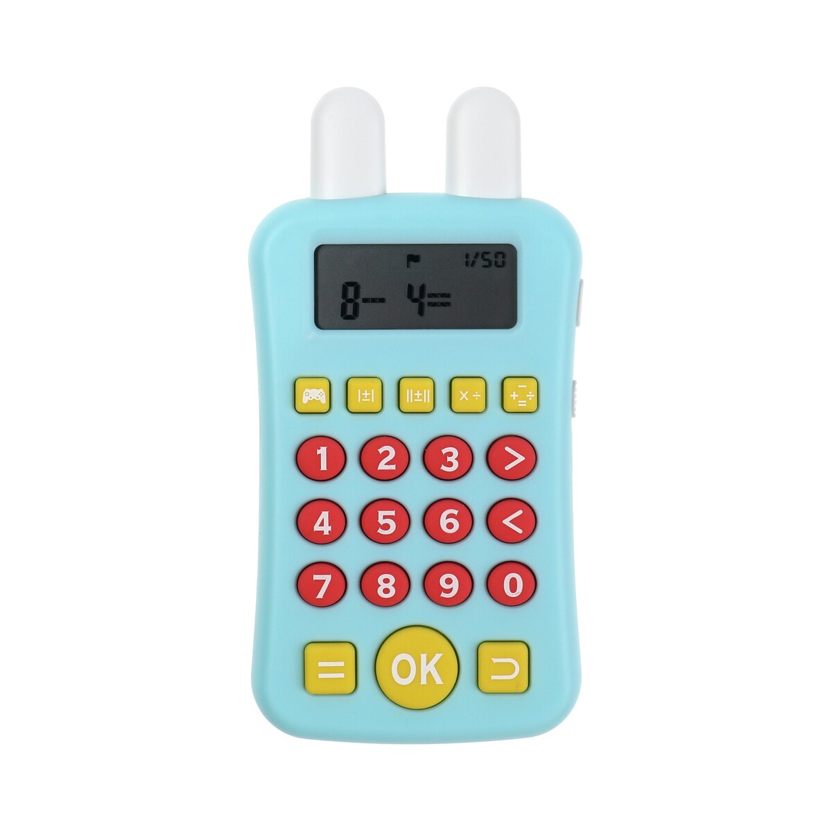 Интерактивный калькулятор детский windigo, для изучения счета, голубой Windigo