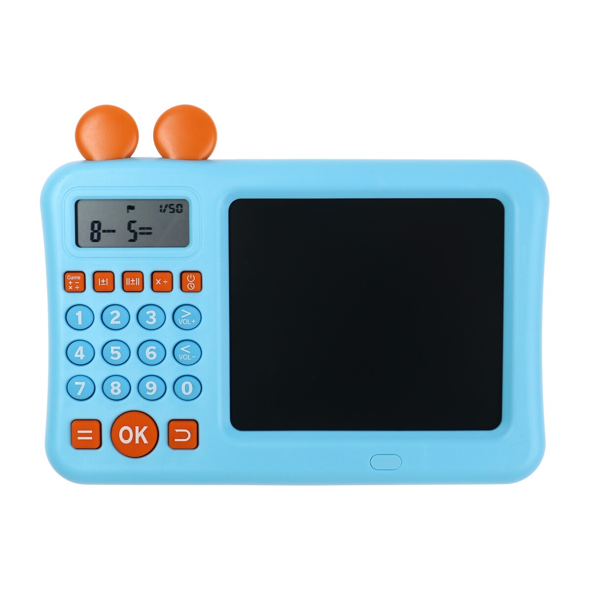 Интерактивный калькулятор детский windigo, для изучения счета + графический планшет, голубой Windigo