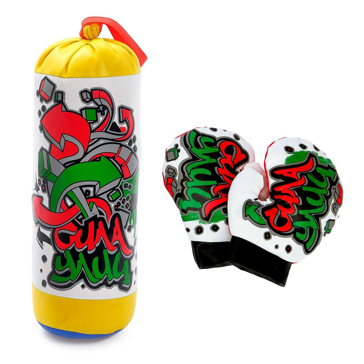 

Игровой набор для бокса, Красный;зеленый;белый