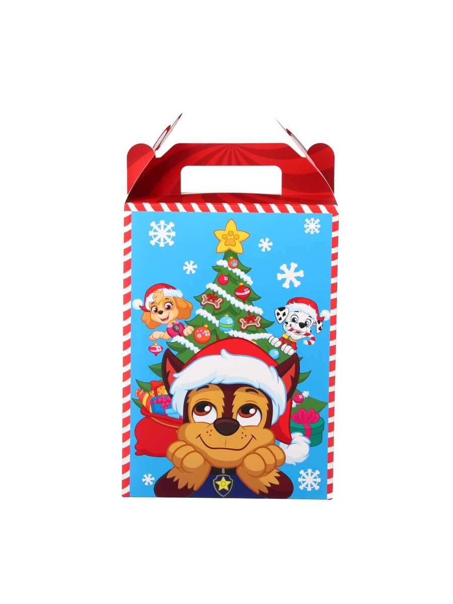 

Коробка подарочная складная, Голубой;красный