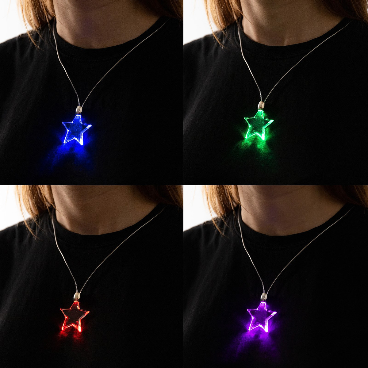 

Светодиодный кулон, Разноцветный;прозрачный