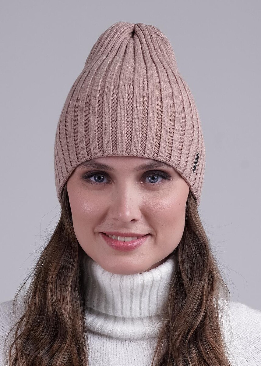 

Шапка, Бежевый;св.бежевый