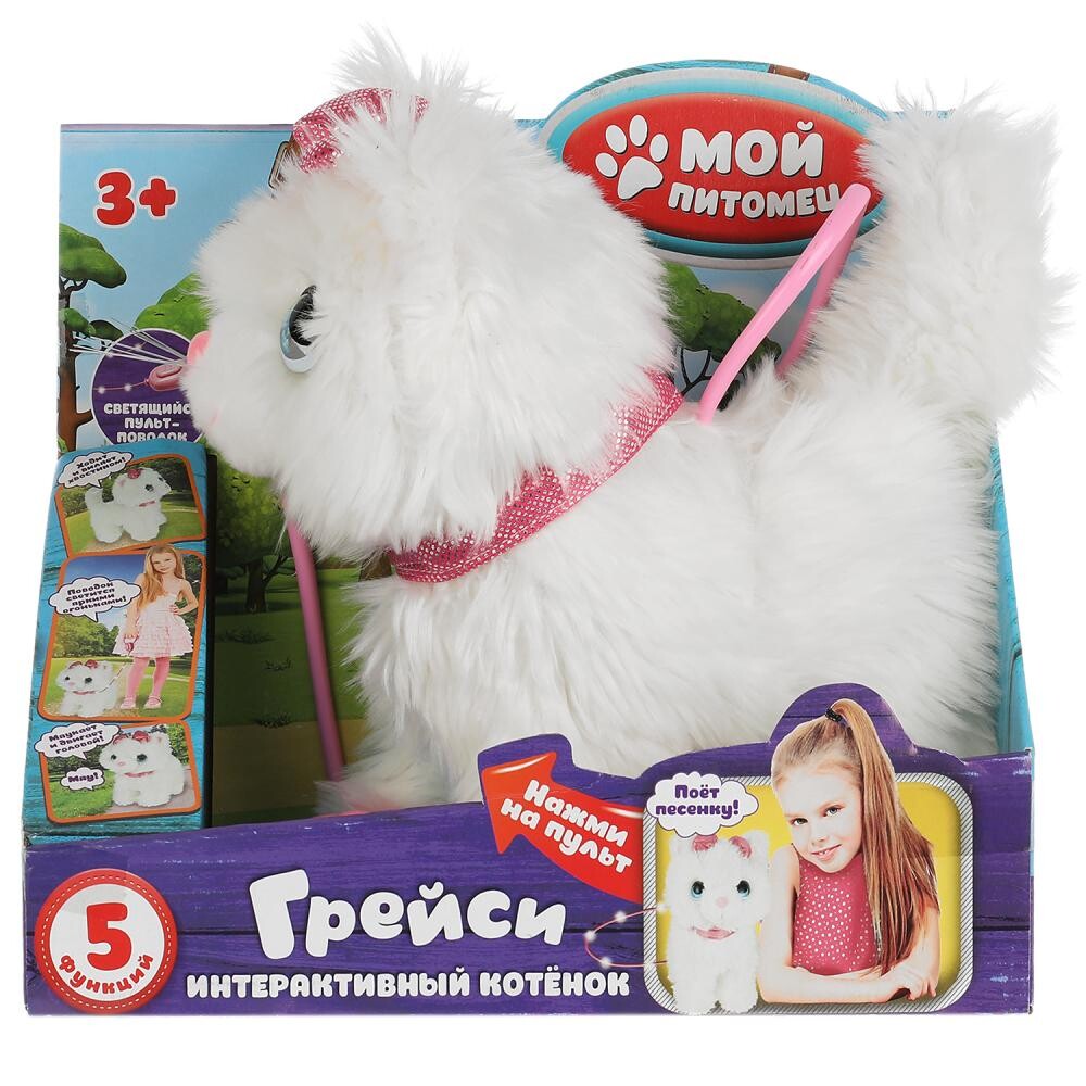

Интерактивная мягкая игрушка Шаинский музыка, МОЙ ПИТОМЕЦ 28111J