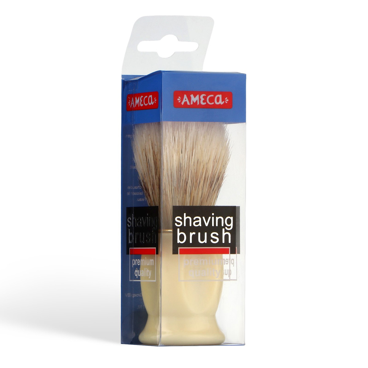 

Помазок для бритья, Белый