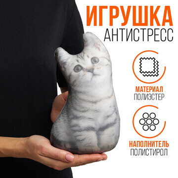 Антистресс игрушка, кот