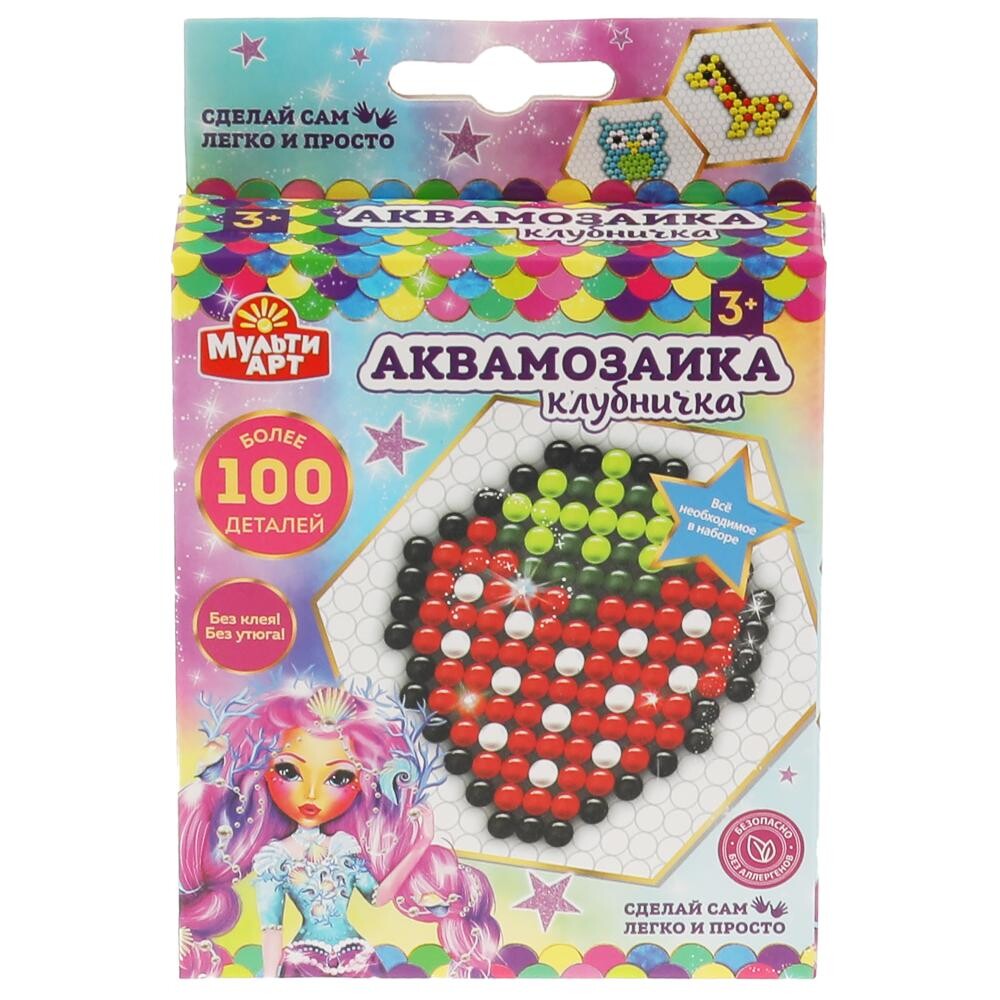 

Набор для творчества МУЛЬТИ АРТ 100-AQUAMOS-8