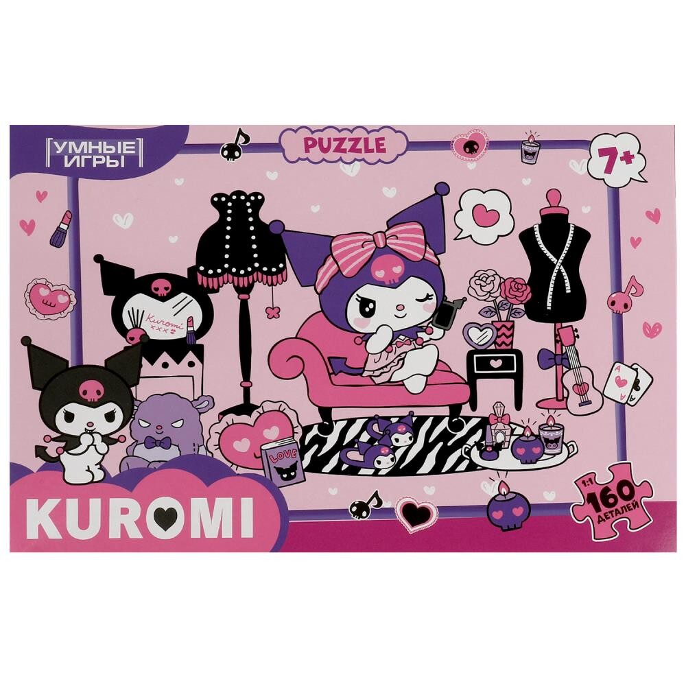 

Пазл настольный Kuromi San RIO, Умные игры 4660254451063