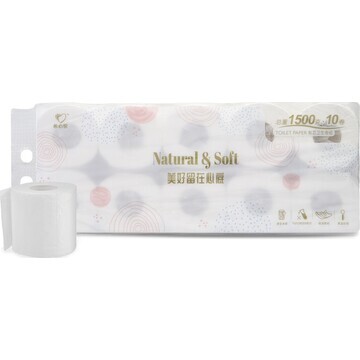 Туалетная бумага natural & soft, 3 слоя,